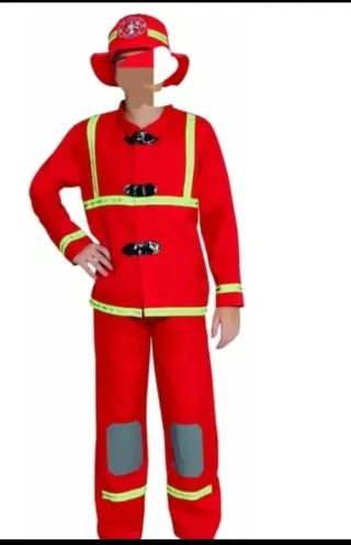Disfraz Bombero Talla 14-15 Años
