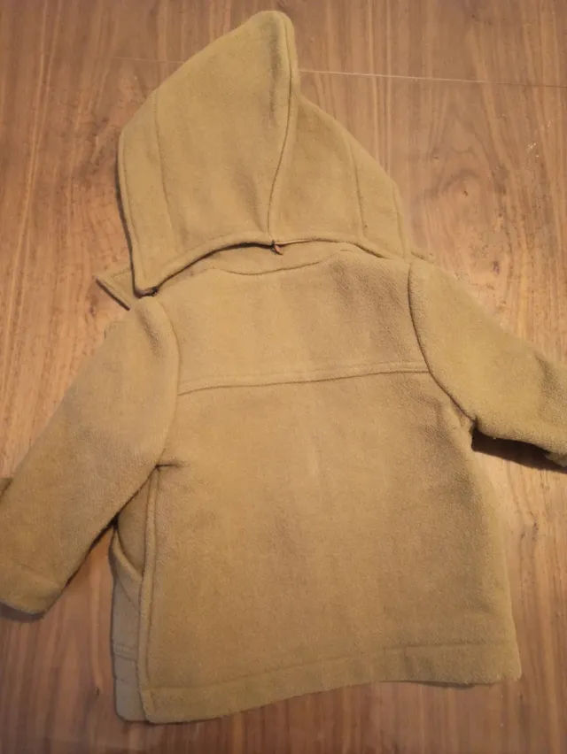 Abrigo paño Rigans 1 año marrón/beige