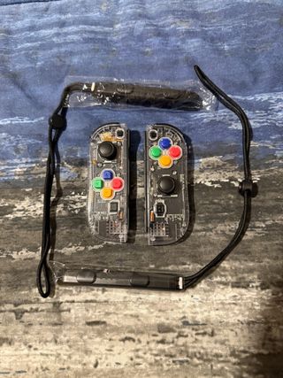 Mando Nintendo Switch Transparente