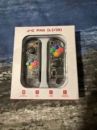 Mando Nintendo Switch Transparente