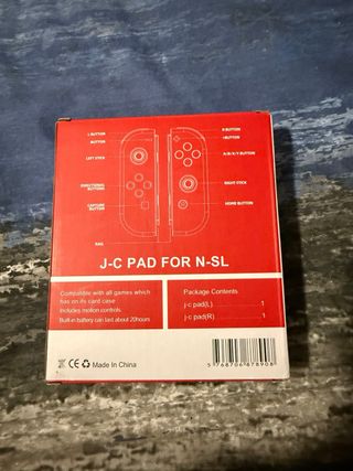 Mando Nintendo Switch Transparente