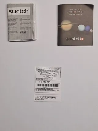 Reloj Omega x Swatch Moonswatch Mission to the Moo