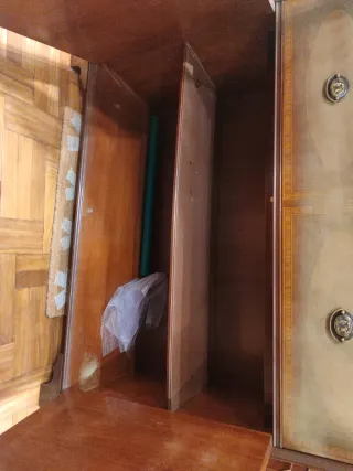 Mueble aparador vitrina clásico madera