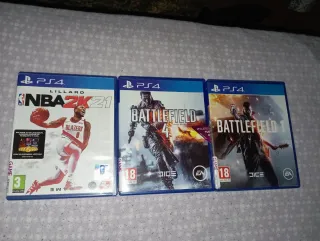 PS4 (PlayStation 4) Negra + Accesorios