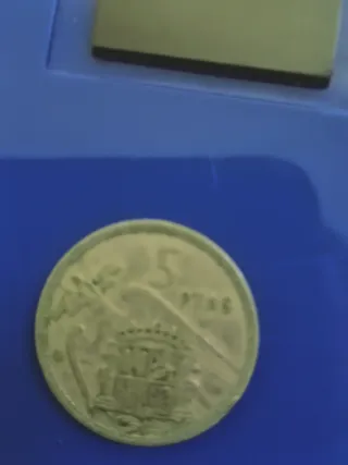 Moneda 5 Ptas Franco 1957