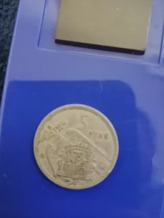 Moneda 5 Ptas Franco 1957