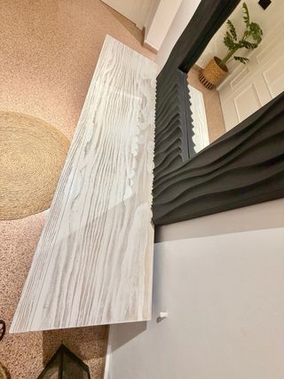 Recibidor con espejo y mueble