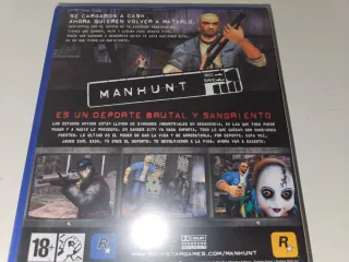Manhunt PS2 Nuovo Sigillato Pal Spagna mint