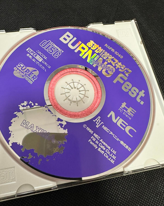 Burning Fest PC Engine CD-ROM NEC