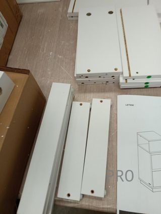 VASAGLE - Mesitas de Noche LET856W01