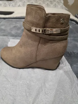 Botines Xti Talla 39 Beige