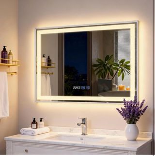 Espejo Baño LED 80x60cm