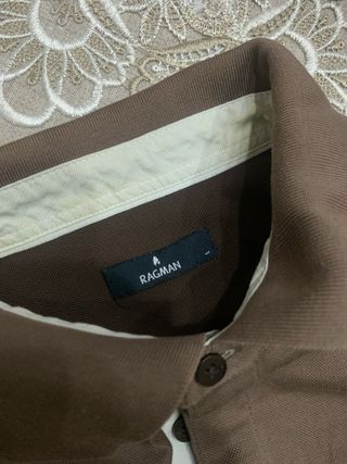 Polo Ragman Marrone Uomo Taglia L