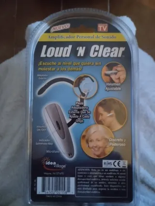 Amplificador de Sonido Loud N Clear Idea Village.