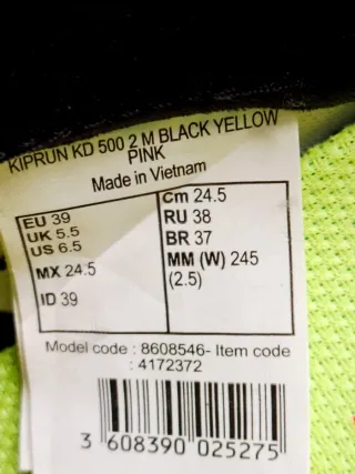 Zapatillas Running Kiprun KD 500 Hombre nro/39