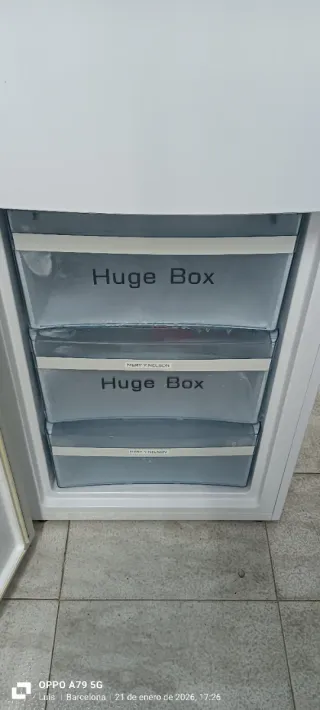 NEVERA COMBI HAIER NO FROST ENERGÍA A+