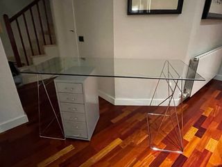 Cajonera metálica IKEA, con ruedas