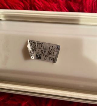 Lampada da parete vintage Egoluce