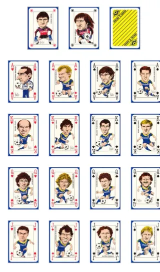 Carte da gioco Verona Hellas 1985