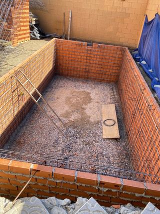 Construcción de piscina