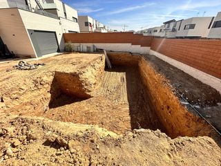 Construcción de piscina
