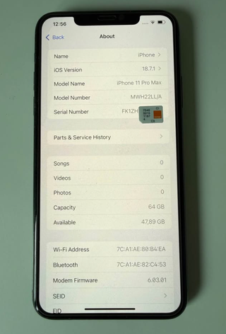 iPhone 11 Pro Max 64GB + Powerbank 10000mAh