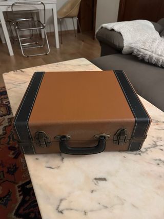 Reproductor Vinilo Maletín Vintage (Decoración)