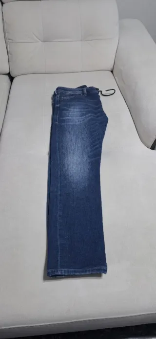 Calças de Ganga Azuis