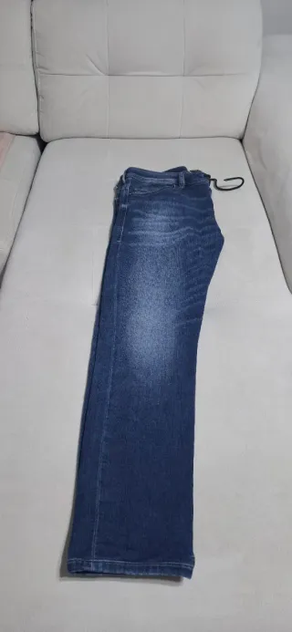 Calças de Ganga Azuis