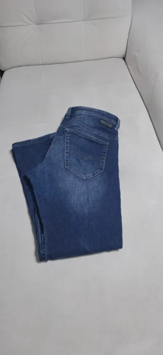 Calças de Ganga Azuis