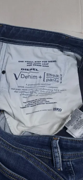 Calças de Ganga Azuis