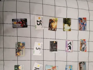 Set di 40 carte cabine telefoniche