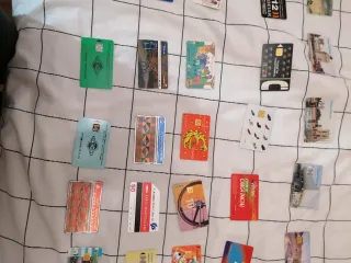 Set di 40 carte cabine telefoniche