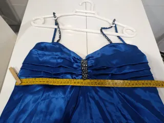 Vestido Fiesta Elvira Collection Azul Eléctrico