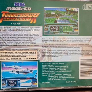 Thunderhawk - SEGA Mega-CD Original PAL