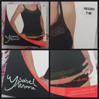 Camiseta Tirantes Encaje Isabel Mora T-M