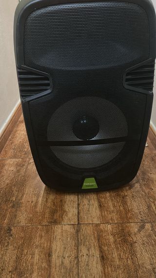 Altavoz Hamann Negro con Micrófono y trípode