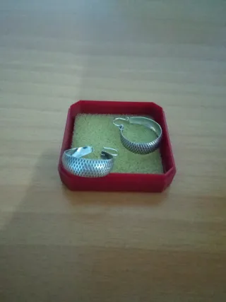 Pendientes Aro Plata