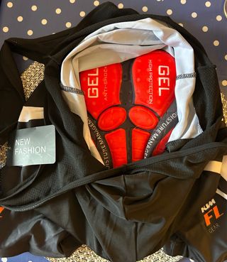 Culotte Ciclismo Negro con Tirantes