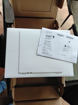 MacBook Air 13 M4 SIN ABRIR