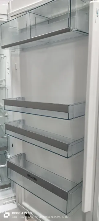 NEVERA COMBI SIEMENS NO FROST ENERGÍA A+