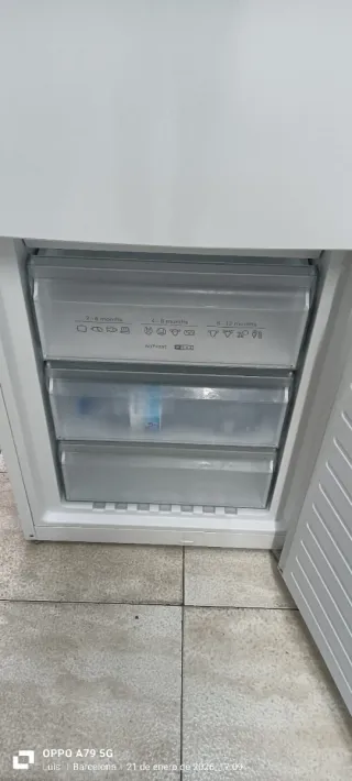 NEVERA COMBI SIEMENS NO FROST ENERGÍA A+