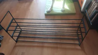 Zapatero metálico desmontable