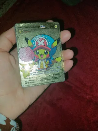Carta Pokémon VMAX Pikachu metálica