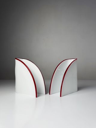 Coppia di lampade in vetro Murano anni '70, Italia