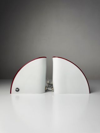 Coppia di lampade in vetro Murano anni '70, Italia