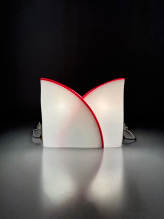 Coppia di lampade in vetro Murano anni '70, Italia