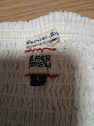 Vestido Tommy Hilfiger blanco lunares