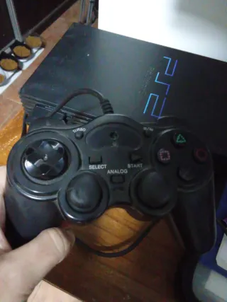 Consola PlayStation 2 Fat Negra