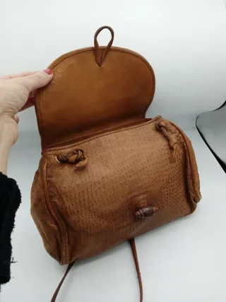 Borsetta Trussardi pelle struzzo vintage